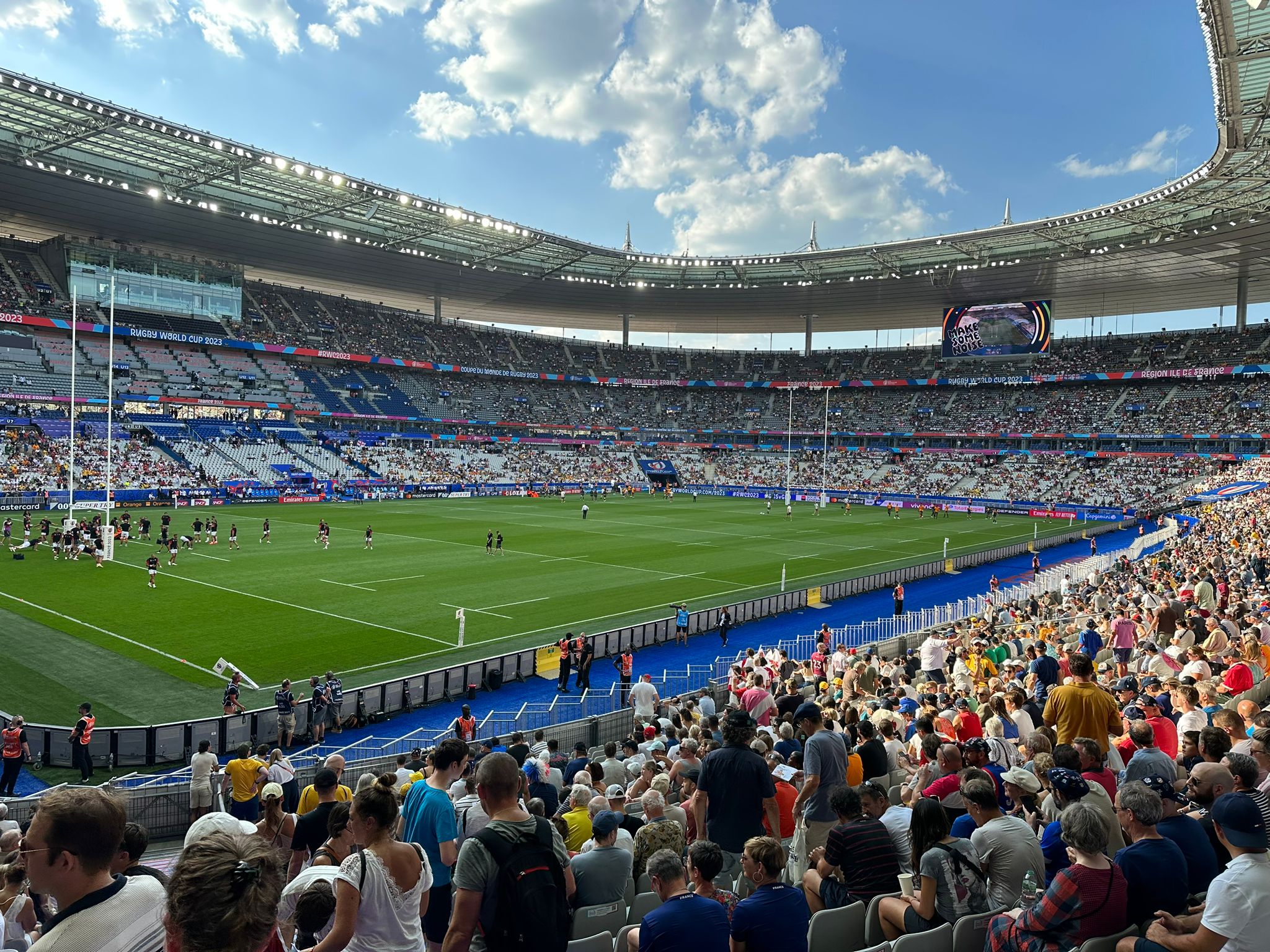 Photo prise à l'intérieur du stade de France